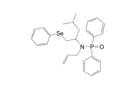 N-ALLYL-N-DIPHENYLPHOSPHINOYL-2-AMINO-4-METHYLPENTYL-PHENYL-SELENIDE