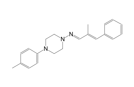 1-piperazinamine, 4-(4-methylphenyl)-N-[(E,2E)-2-methyl-3-phenyl-2-propenylidene]-