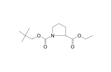 L-Proline, N-neopentyloxycarbonyl-, ethyl ester