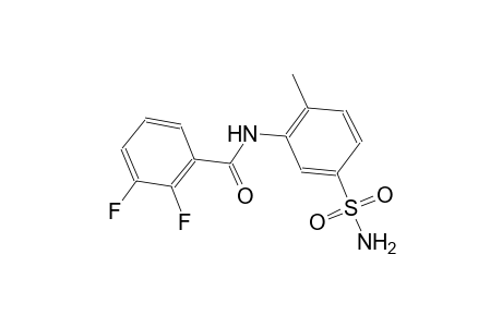 N-[5-(aminosulfonyl)-2-methylphenyl]-2,3-difluorobenzamide