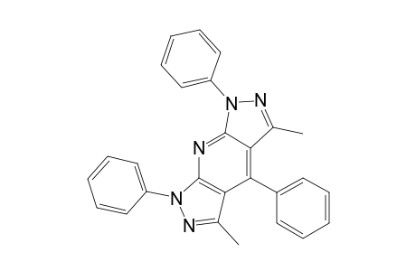 3,5-Dimethyl-1,4,7-triphenyl-1H,7H-bis(pyrazolo)-[3,4-b : 4',3'-e]pyridine