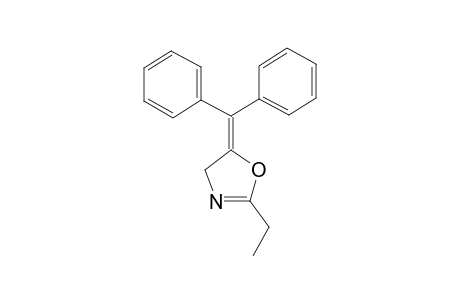 5-(Diphenylmethylene)-2-ethyl-4,5-dihydrooxazole