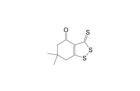 6,6-Dimethyl-3-sulfanylidene-5,7-dihydro-1,2-benzodithiol-4-one
