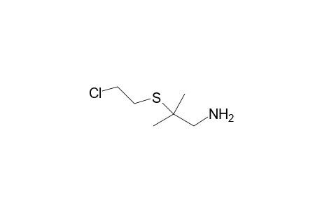 2-[(2-Chloroethyl)thio]-2-methylpropylamine Hydrocloride