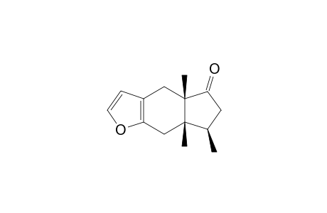 (4aS,7R,7aS)-4a,7,7a-trimethyl-4,6,7,8-tetrahydrocyclopenta[f]benzofuran-5-one