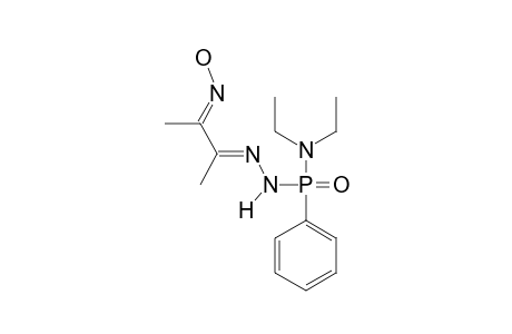 N,N-DIETHYLAMINOPHENYL-2-(1-METHYL-2-OXOPROPYLIDENE)-PHOSPHONOHYDRAZIDO-OXIME