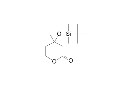 4-([tert-Butyl(dimethyl)silyl]oxy)-4-methyltetrahydro-2H-pyran-2-one