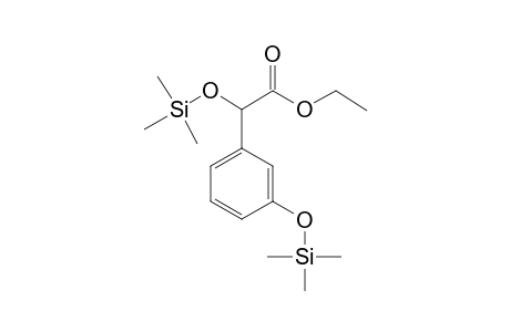 Ethyl [(trimethylsilyl)oxy](3-[(trimethylsilyl)oxy]phenyl)acetate
