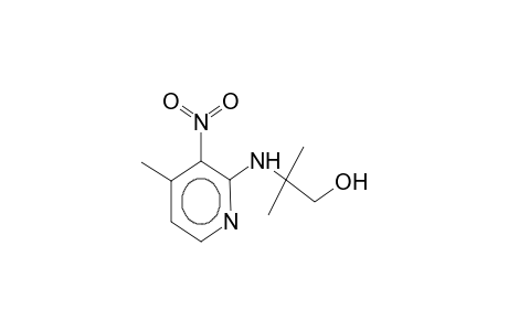 2-(2-hydroxymethyl-2-propylamino)-3-nitro-4-methylpyridine