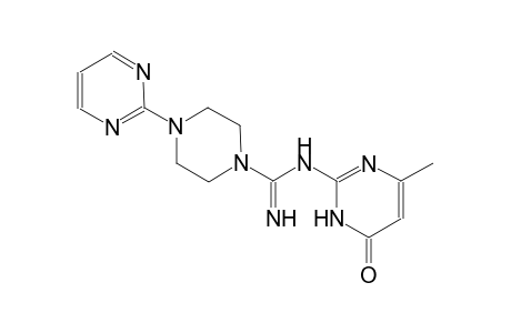 1-piperazinecarboximidamide, N-(1,6-dihydro-4-methyl-6-oxo-2-pyrimidinyl)-4-(2-pyrimidinyl)-