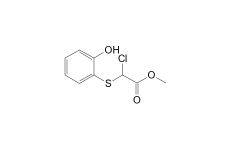 Chloro[(2-ydroxyphenyl)thio]acetic acid methyl ester
