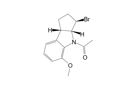 4-ACETYL-3-BROMO-5-METHOXY-1,2,3,3A,4,8B-HEXAHYDRO-CYCLOPENTA-[B]-INDOLE