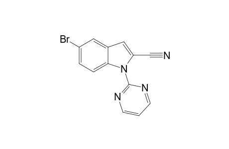 5-Bromo-1-(pyrimidin-2-yl)-1H-indole-2-carbonitrile
