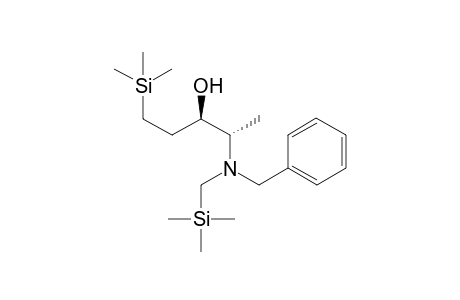 1-(Trimethylsilyl)-4-[N-benzyl-N-[(trimethylsilyl)methyl]amino]-1(Z)-penten-3-ol