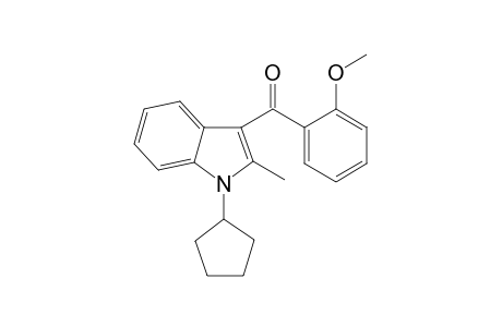 1-Cyclopentyl-2-methyl-3-(2-methoxybenzoyl)indole