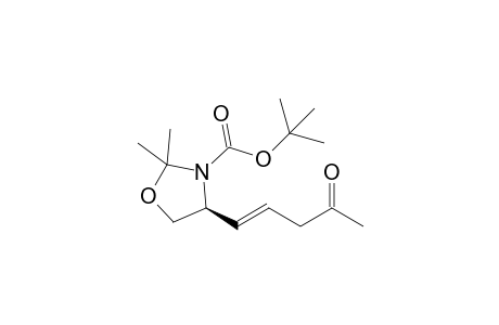 tert-Butyl 4-[(1E)-4-oxopent-1-enyl](4S)-2,2-dimethyl-1,3-oxazolidine-3-carboxylate