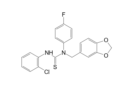 2'-chloro-4-fluoro-N-piperonylthiocarbanilide