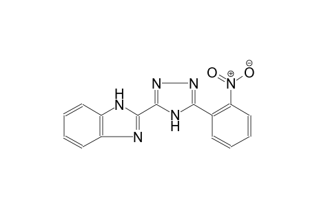 1H-Benzimidazole, 2-[5-(2-nitrophenyl)-4H-1,2,4-triazol-3-yl]-