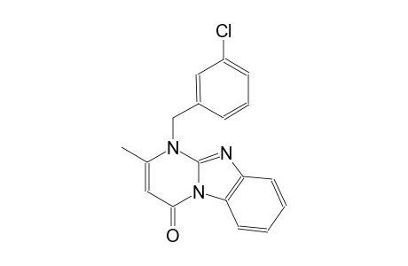 pyrimido[1,2-a]benzimidazol-4(1H)-one, 1-[(3-chlorophenyl)methyl]-2-methyl-