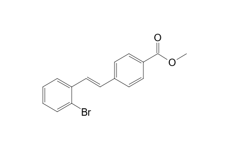 4-[(E)-2-(2-bromophenyl)ethenyl]benzoic acid methyl ester
