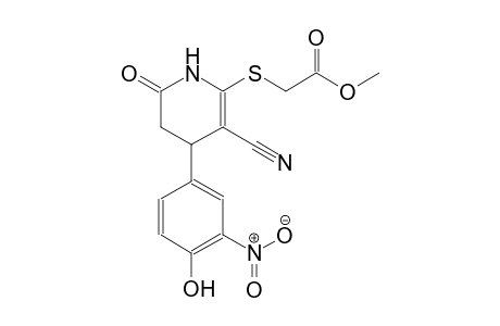 acetic acid, [[3-cyano-1,4,5,6-tetrahydro-4-(4-hydroxy-3-nitrophenyl)-6-oxo-2-pyridinyl]thio]-, methyl ester