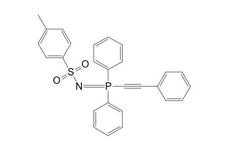N-[diphenyl(phenylethynyl)phosphoranylidene]-p-toluenesulfonamide