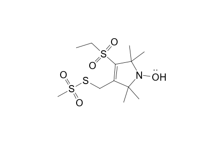 4-Ethylsulfonyl-3-methylsulfonylthiomethyl-2,2,5,5-tetramethyl-2,5-dihydro-1H-pyrrol-1-yloxyl radical