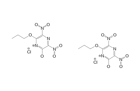 6-PROPOXY-2-HYDROXY-3,5-DINITRO-PYRAZINE-HYDROCHLORIDE