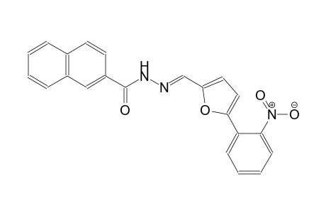 N'-{(E)-[5-(2-nitrophenyl)-2-furyl]methylidene}-2-naphthohydrazide