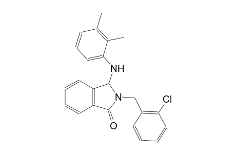 1H-isoindol-1-one, 2-[(2-chlorophenyl)methyl]-3-[(2,3-dimethylphenyl)amino]-2,3-dihydro-