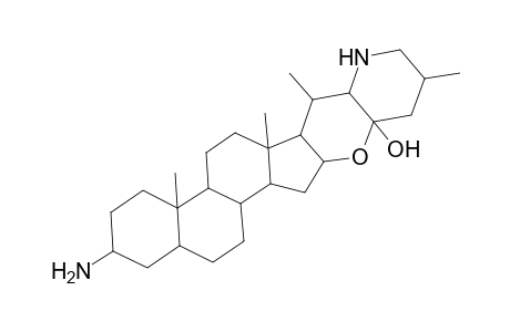 16,28-Secosolanidan-23-ol, 3-amino-16,23-epoxy-, (3.beta.,5.alpha.,16.alpha.,22.alpha.,23.beta.,25.beta.)-