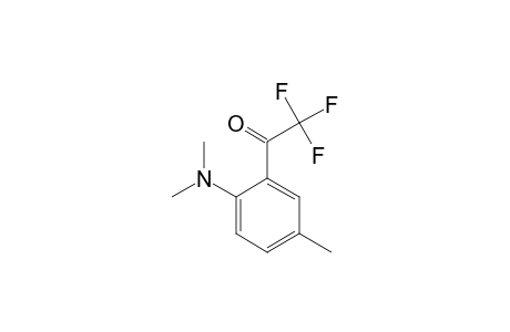 2,2,2-TRIFLUORO-1-[5-METHYL-2-(DIMETHYLAMINO)-PHENYL]-ETHANONE