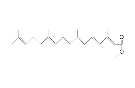 3,7,11,15-Tetramethyl-2,4,6,10,14-pentadecapentaenoic acid, methyl ester