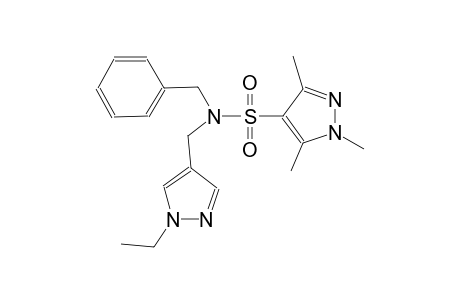 1H-pyrazole-4-sulfonamide, N-[(1-ethyl-1H-pyrazol-4-yl)methyl]-1,3,5-trimethyl-N-(phenylmethyl)-