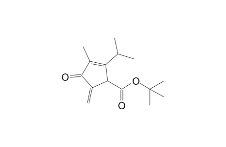 2-isopropyl-4-keto-3-methyl-5-methylene-cyclopent-2-ene-1-carboxylic acid tert-butyl ester