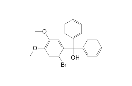 Benzenemethanol, 2-bromo-4,5-dimethoxy-.alpha.,.alpha.-diphenyl-