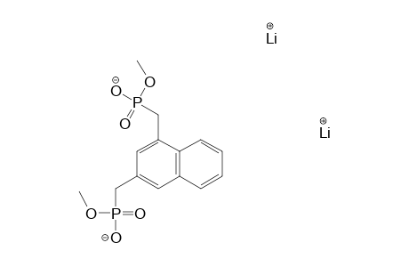 DILITHIUM-1,3-BIS-(METHYLPHOSPHONATOMETHYL)-NAPHTHALENE