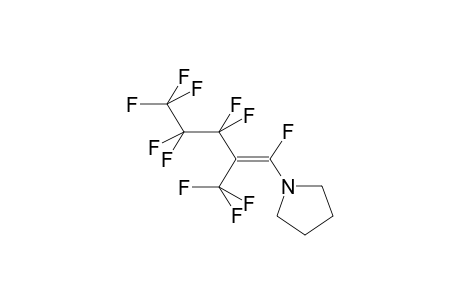 (E)-1-PYRROLIDINOPERFLUORO-2-METHYLPENTENE-1