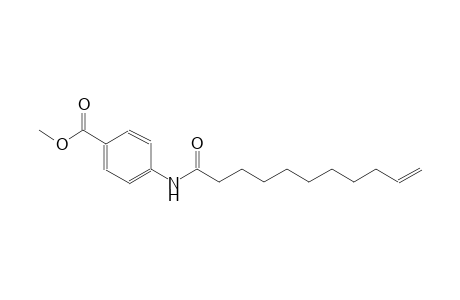 benzoic acid, 4-[(1-oxo-10-undecenyl)amino]-, methyl ester