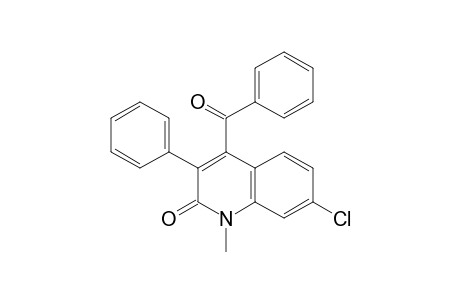 4-Benzoyl-7-chloro-1-methyl-3-phenylquinolin-2(1H)-one