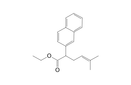 Ethyl 2-(.beta.-naphthyl]-5-methylhex-4-enoate