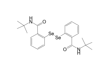 N-tert-butyl-2-[[2-(tert-butylcarbamoyl)phenyl]diselanyl]benzamide