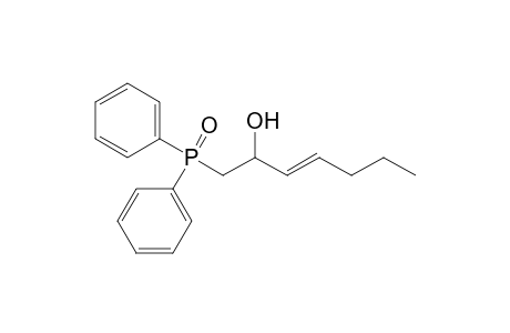 (E)-1-Diphenylphosphinoylhept-3-en-2-ol