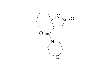 1-oxaspiro[4.5]decan-2-one, 4-(4-morpholinylcarbonyl)-
