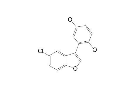 2-(5-CHLOROBENZOFURAN-3-YL)-4-HYDROXYPHENOL