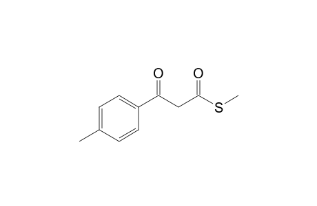 S-Methyl 3-oxo-3-(p-tolyl)propanethioate