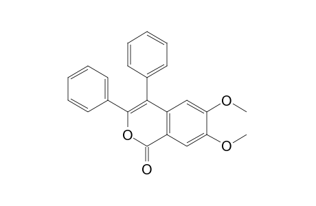 6,7-dimethoxy-3,4-diphenylisocoumarin