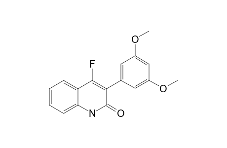 3-(3,5-DIMETHOXYPHENYL)-4-FLUORO-HYDROQUINOLIN-2-ONE