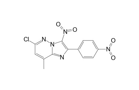 6-CHLORO-8-METHYL-3-NITRO-2-(4-NITROPHENYL)-IMIDAZO-[1,2-B]-PYRIDAZINE