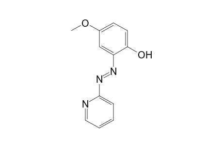 Phenol, 4-methoxy-2-[2-(2-pyridinyl)diazenyl]-